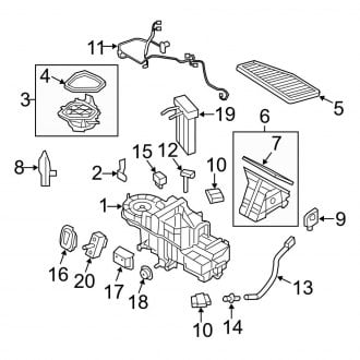 2012 Ford Escape A/C Expansion Valves & Orifice Tubes | CARiD