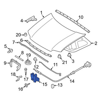 Ford OE - Front Hood Latch