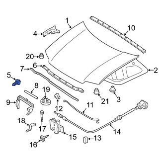Ford OE - Hood Hinge Bolt
