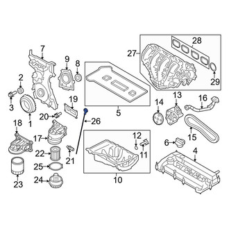 Ford OE - Engine Oil Dipstick