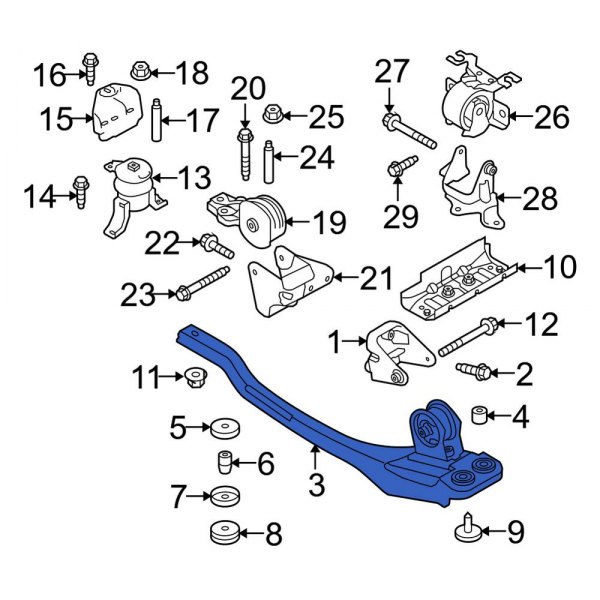 Engine Mount Crossmember