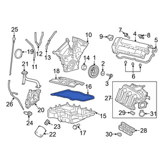 Ford OE - Engine Oil Pan Gasket