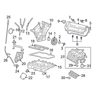 Ford OE - Engine Valve Cover Washer Seal