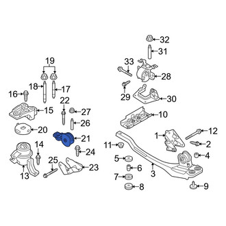 Ford OE - Engine Mount