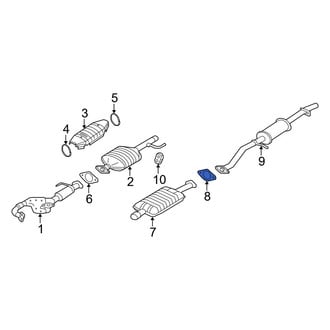 Ford OE - Exhaust Muffler Gasket