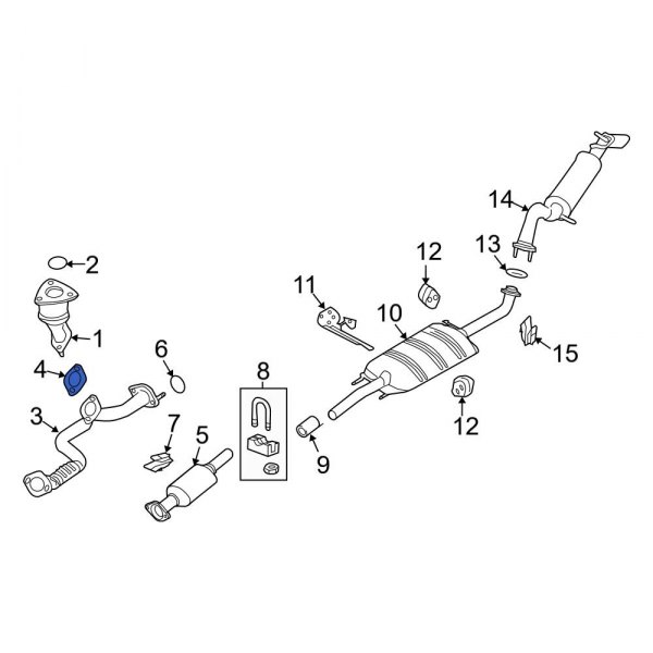 Exhaust Crossover Gasket