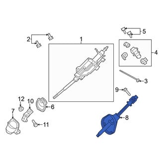 Ford OE - Lower Steering Shaft