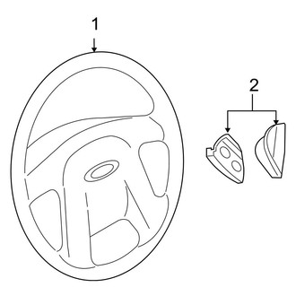 Ford OE - Steering Wheel & Trim (Gas)