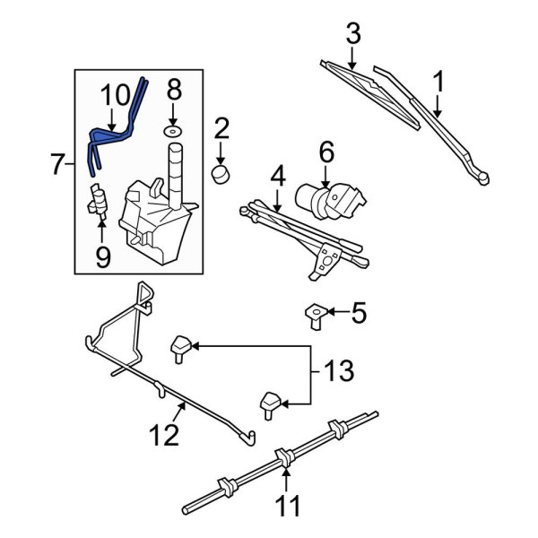 Windshield Washer Hose