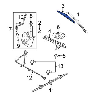 Ford OE - Front Wiper Blade