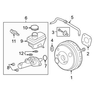 Ford OE - Cowl - Components on Dash Panel (Limited / XLS / XLT)