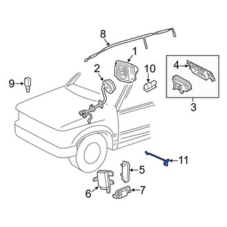 Ford OE - Seat Track Position Sensor