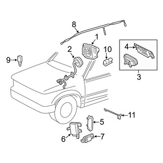 Ford OE - Restraint Systems - Air Bag Components (Gas)