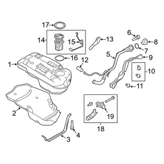 Ford OE - Fuel System Components