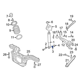 Ford OE - Suspension Shock Absorber Mount Washer