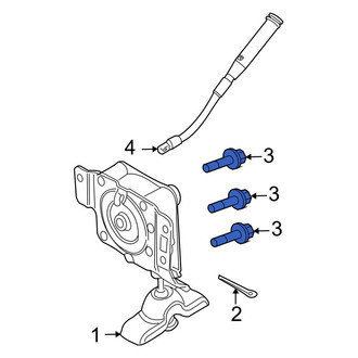 Ford OE - Spare Tire Carrier Winch Bolt
