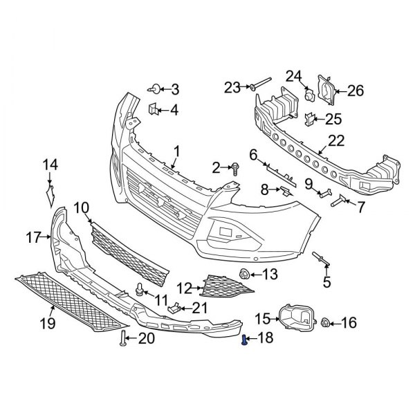 Valance Panel Clip