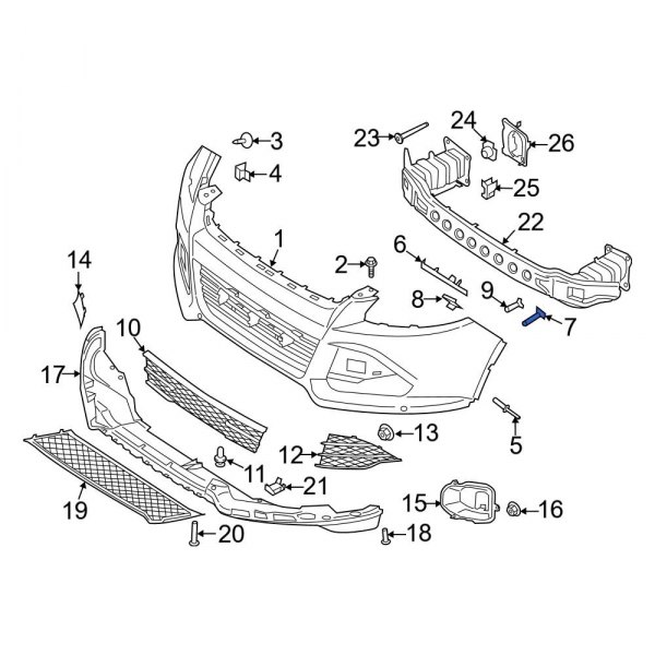 Bumper Cover Bolt