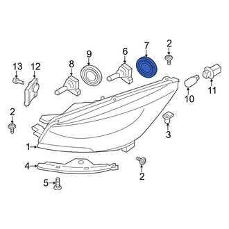 Ford OE - Front Headlight Bulb Cap