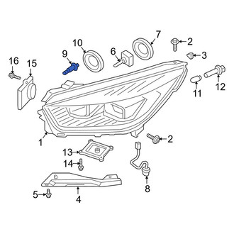 Ford OE - Front Headlight Bulb
