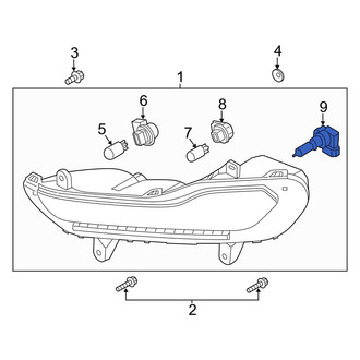 Ford OE - Fog Light Bulb