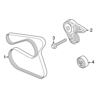 Ford OE - Cooling - Belts & Pulleys (1.6L)