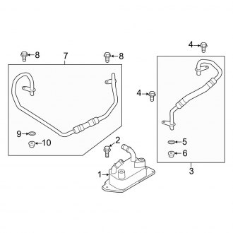 2015 Ford Escape OEM Transmission Parts | Coolers — CARiD.com