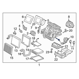 Ford OE - A/C Evaporator Temperature Sensor