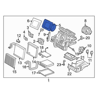 Ford OE - HVAC Blower Motor Housing