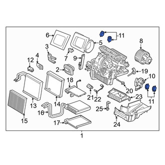 Ford OE - HVAC Air Inlet Door Actuator