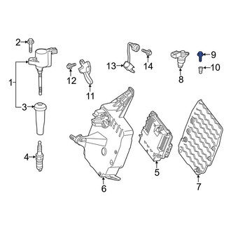 Ford OE - Engine Crankshaft Position Sensor Bolt