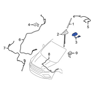 Ford OE - Radio Antenna Base