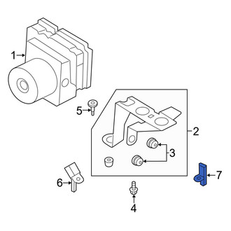 Ford OE - Rear ABS Wheel Speed Sensor