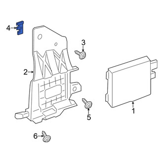 Ford OE - Engine Mount Heat Shield Nut