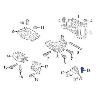 Ford OE - Automatic Transmission Mount Bolt