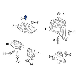 Ford OE - Upper Automatic Transmission Mount Bolt