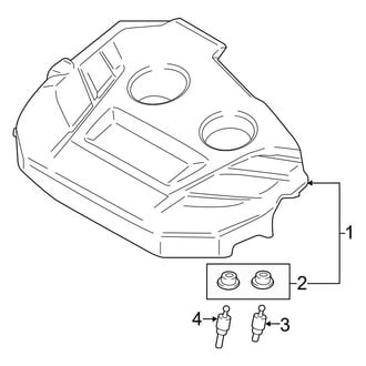 Ford OE - Engine / Transaxle - Engine Appearance Cover (2.0L)