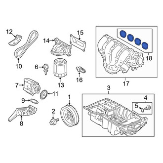Ford OE - Engine Intake Manifold Gasket
