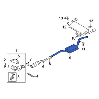 Ford OE - Exhaust Muffler