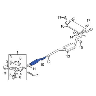 Ford OE - Exhaust Muffler