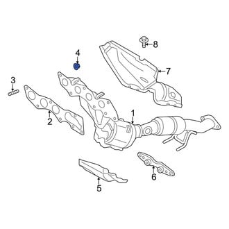 Ford OE - Exhaust Manifold Nut