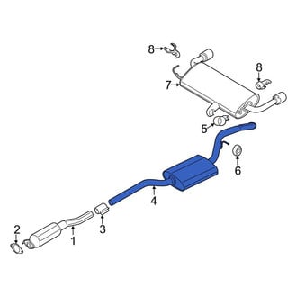 Ford OE - Exhaust Muffler