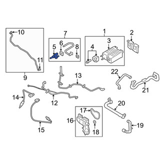 Ford OE - Evaporative Emissions System Line Adapter