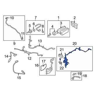 Ford OE - Evaporative Emissions System Lines