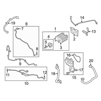 Ford OE - Emission System - Emission Components (1.6L)