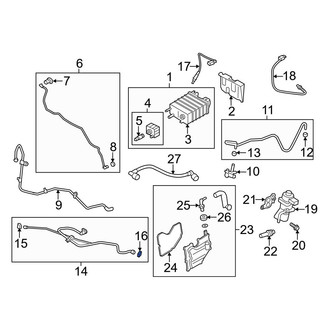 Ford OE - Fuel Line Retainer