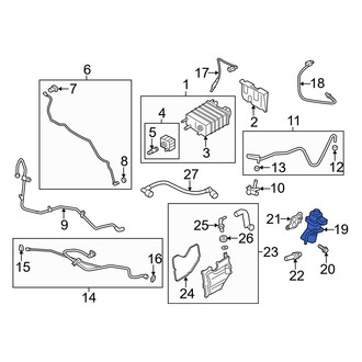 Ford OE - Exhaust Gas Recirculation (EGR) Valve