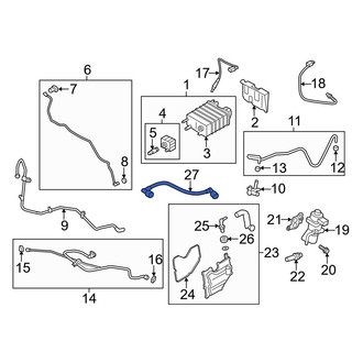 Ford OE - PCV Valve Hose