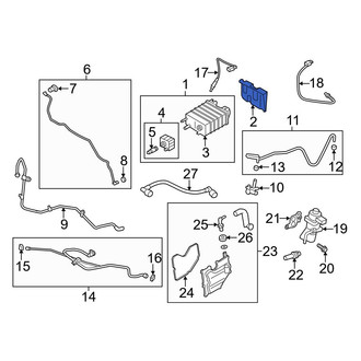 Ford OE - Rear Fuel Tank Shield