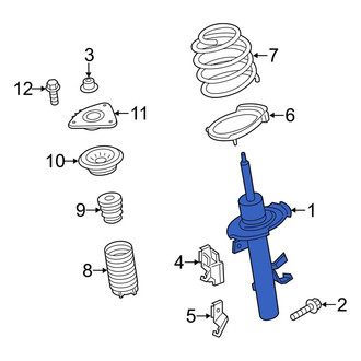 Ford OE - Front Left Suspension Strut